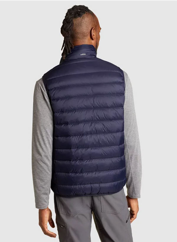 TALL Men's Eddie Bauer Down Vest - Valor Eagles Nest Store