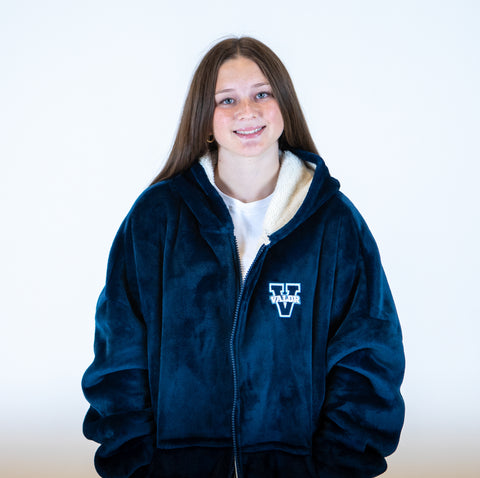 Wearable Comfy Blanket - Navy