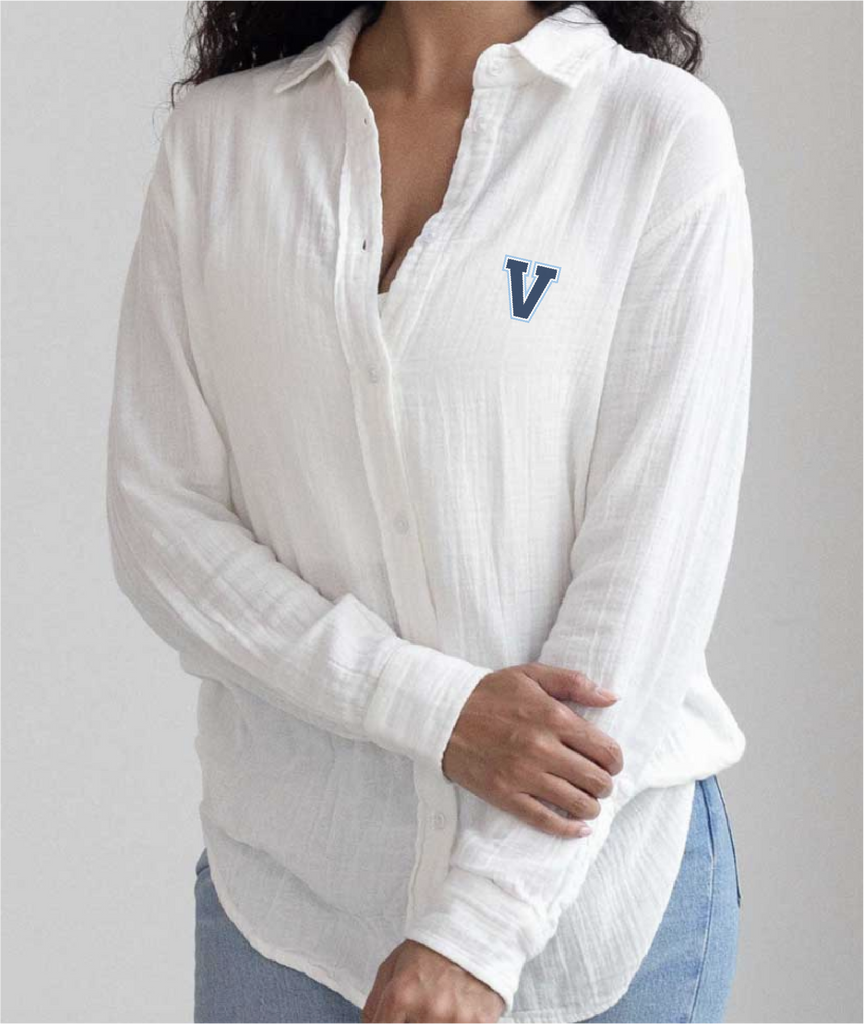 Chicka-d Leisure Long Sleeve Button Up