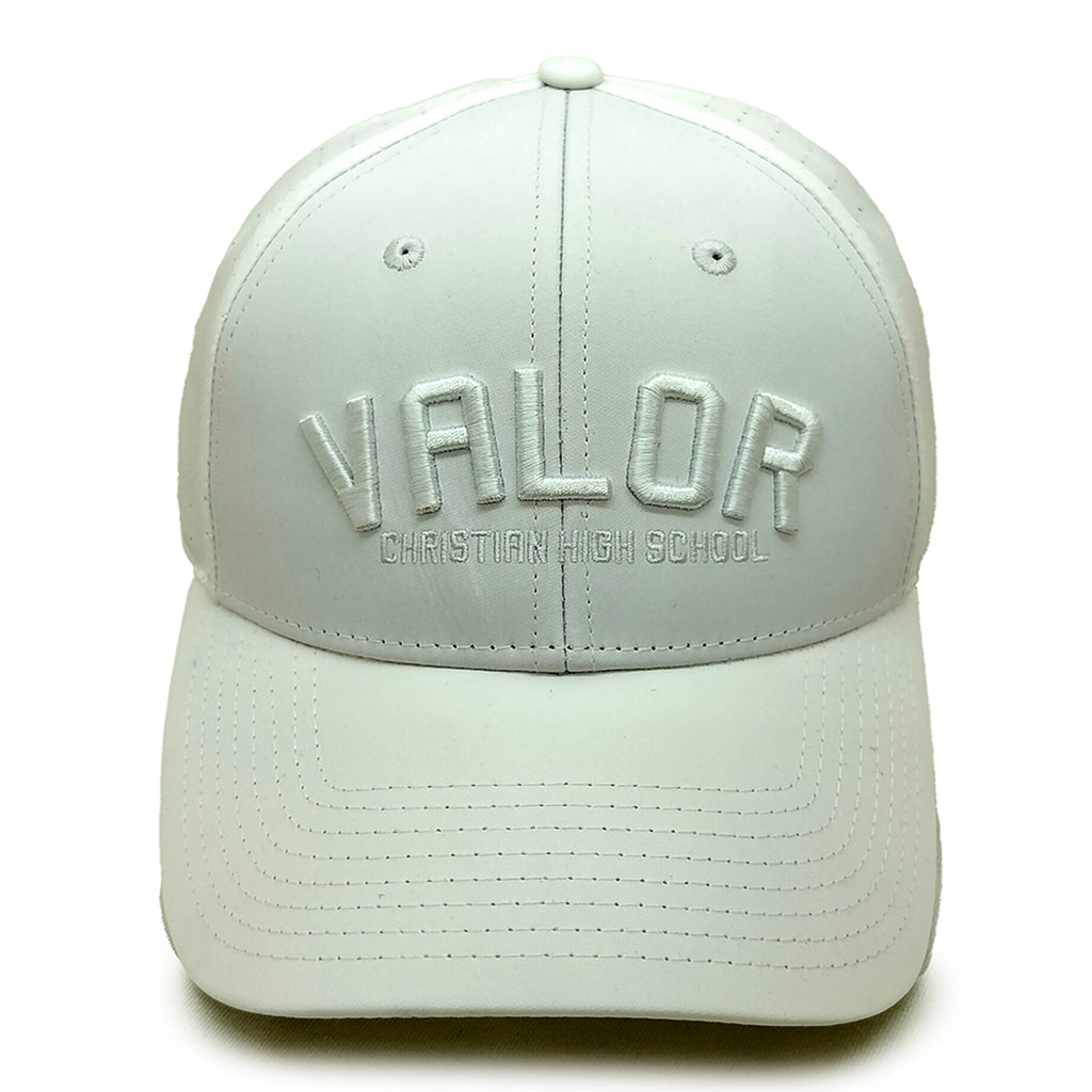 3D Embroidered Performance Hat - White