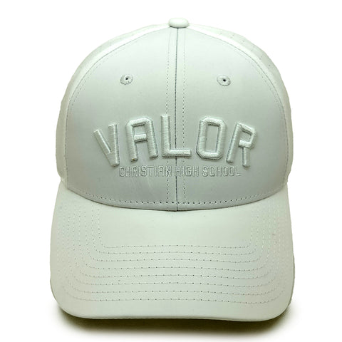 3D Embroidered Performance Hat - White