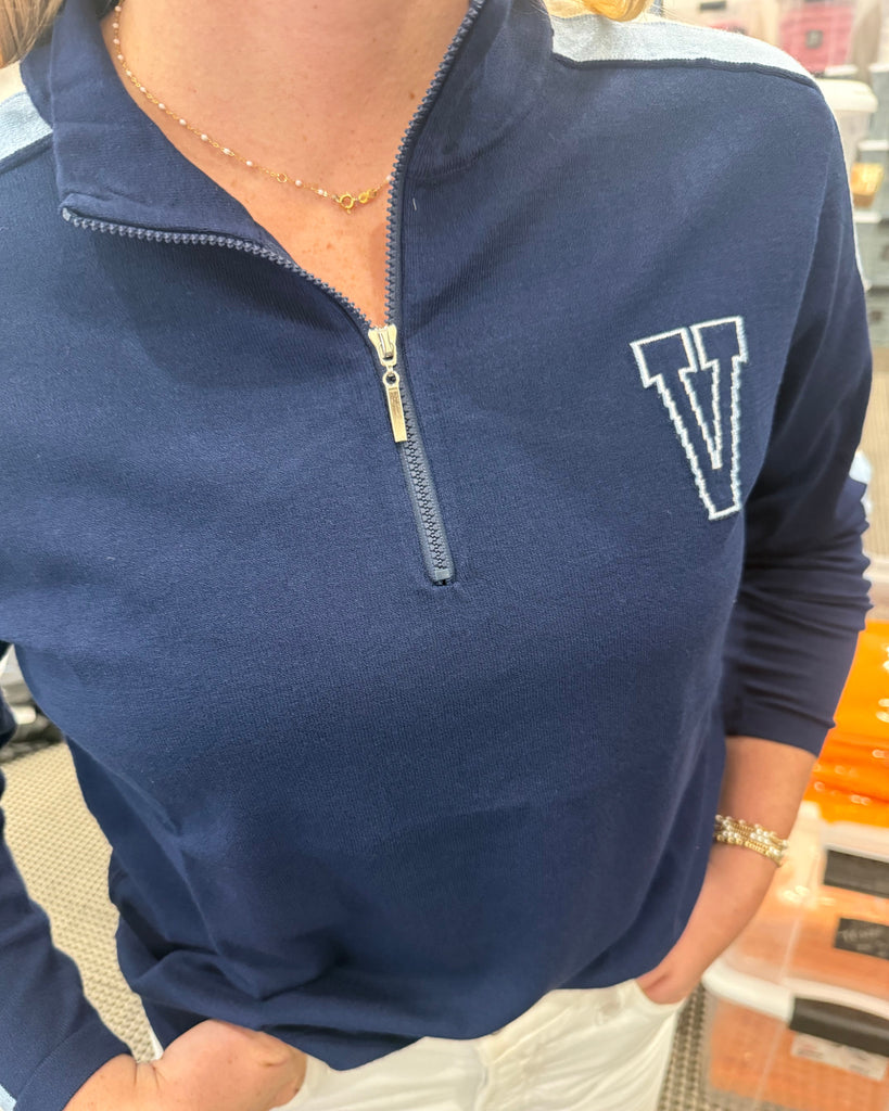 Newport Knits Valor 1/4 Zip Lightweight Sweater