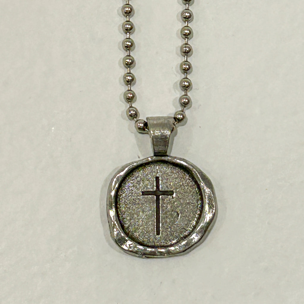 Wax Seal Ball Chain Necklace