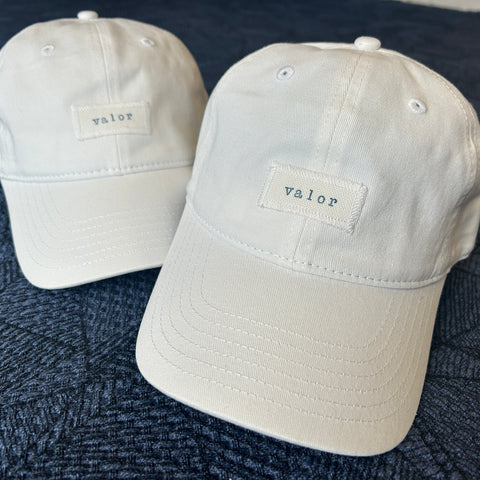 Hand Stamped Brushed Twill Hat