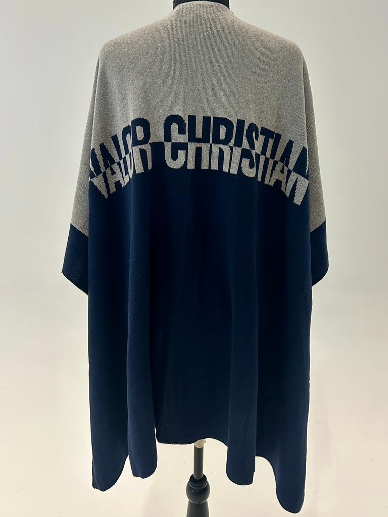 Ruana Color Block Wrap