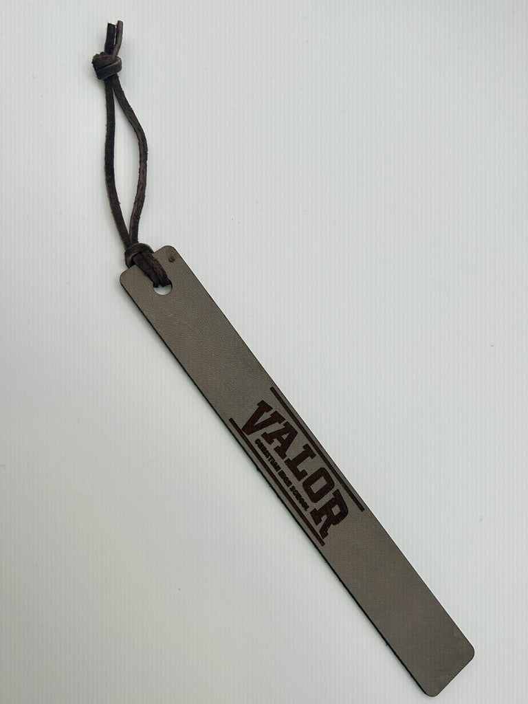 Leather Valor Arc Bookmark