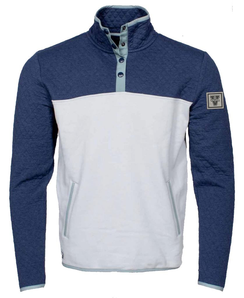 Jack and Sage Quilted 1/4 Button Up