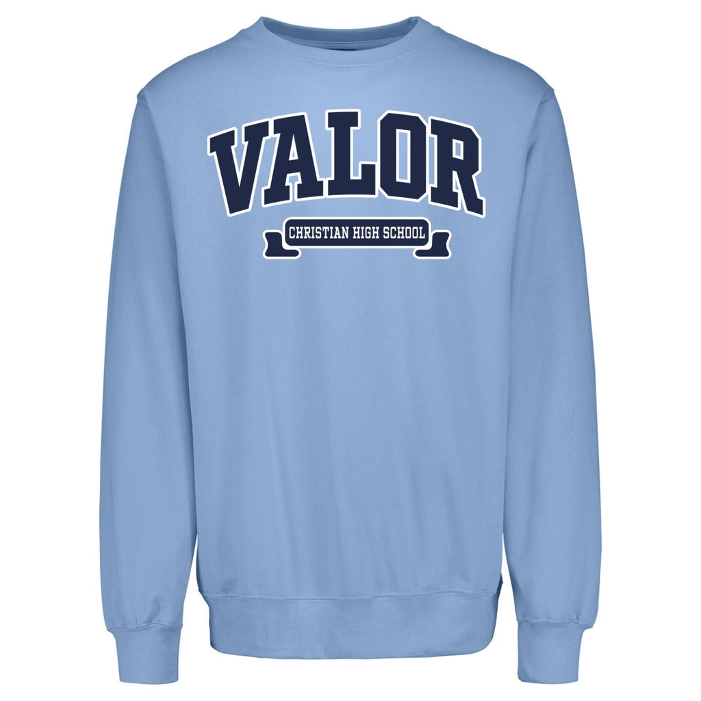 MV Sport Crew Neck Fleece - columbia blue