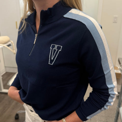 Newport Knits Valor 1/4 Zip Lightweight Sweater