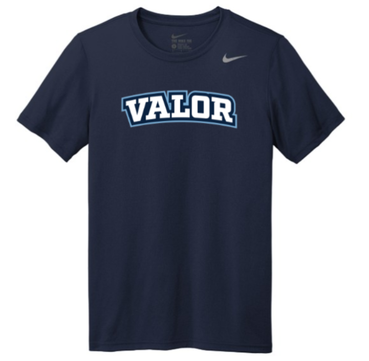 Youth NIKE Legend Tee - Valor Athletic Arc