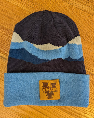 Mountain Cuffed Beanie With Valor V