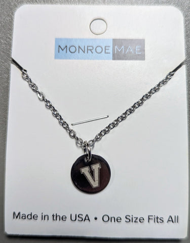 Necklace with Athletic V