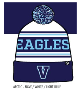 Zephyr VALOR EAGLES Pom Beanie