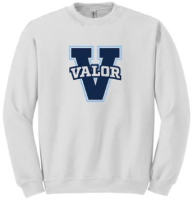 Essentials Crewneck Sweatshirt White Valor V