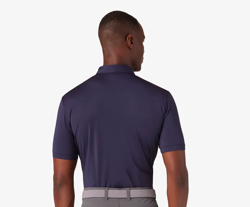 Mizzen & Main Men's Versa SS Polo - Classic Fit Navy