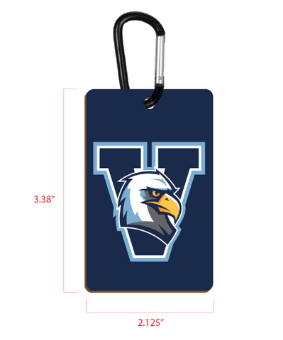 Wood Luggage Bag Tag