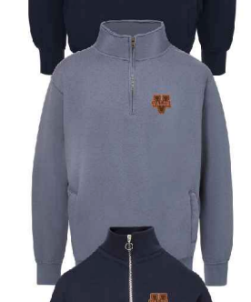 *SALE* MV Sport Fleece Quarter Zip - Light Blue