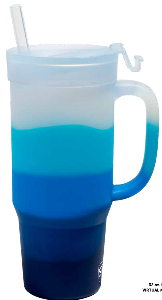 *CLEARANCE* Silicone Tumbler w/Handle