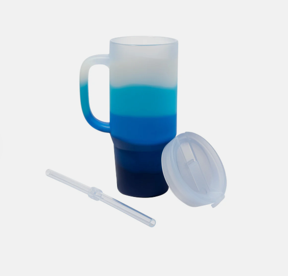 *CLEARANCE* Silicone Tumbler w/Handle