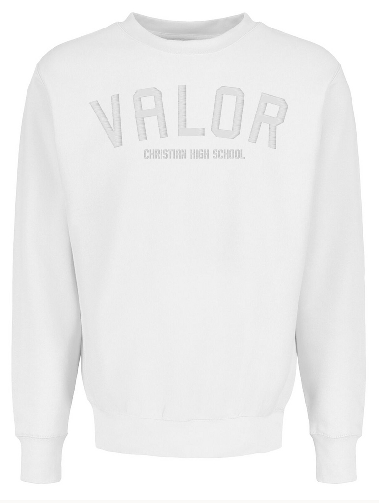 *SALE* MV Sport Pro-Weave Crewneck - white