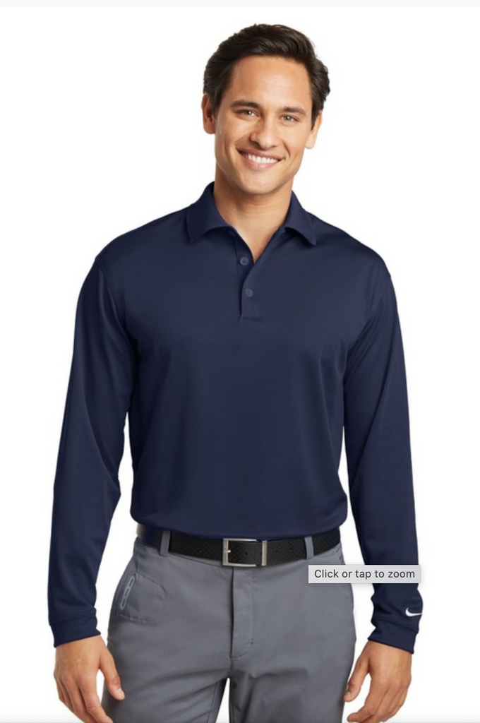 TALL Nike Long Sleeve Polo Shirt