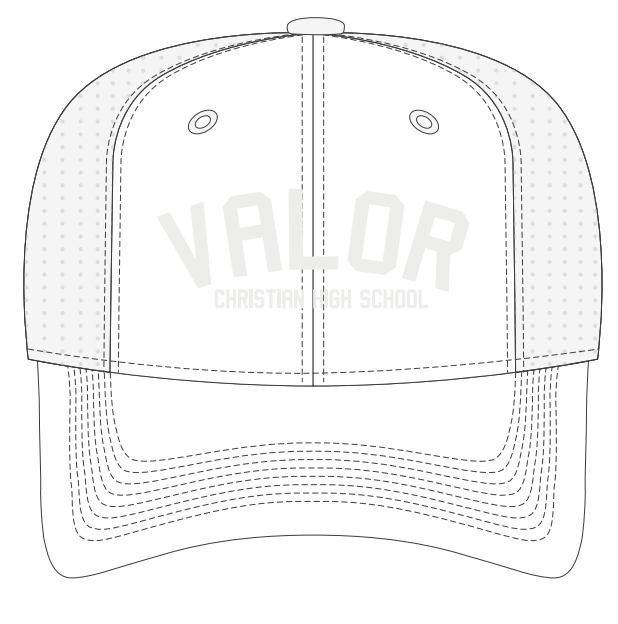 3D Embroidered Performance Hat - White