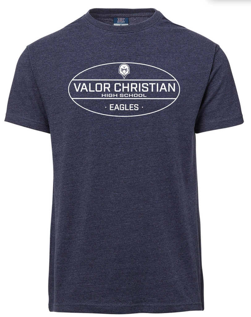 MV Sport VCHS Navy Swoop Tee