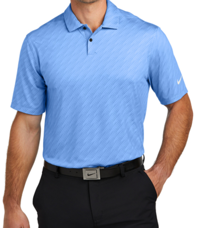 NIKE Vapor Dash Polo - Columbia Blue