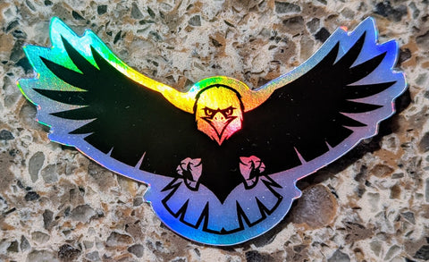 Holographic Swoop Mini Decal