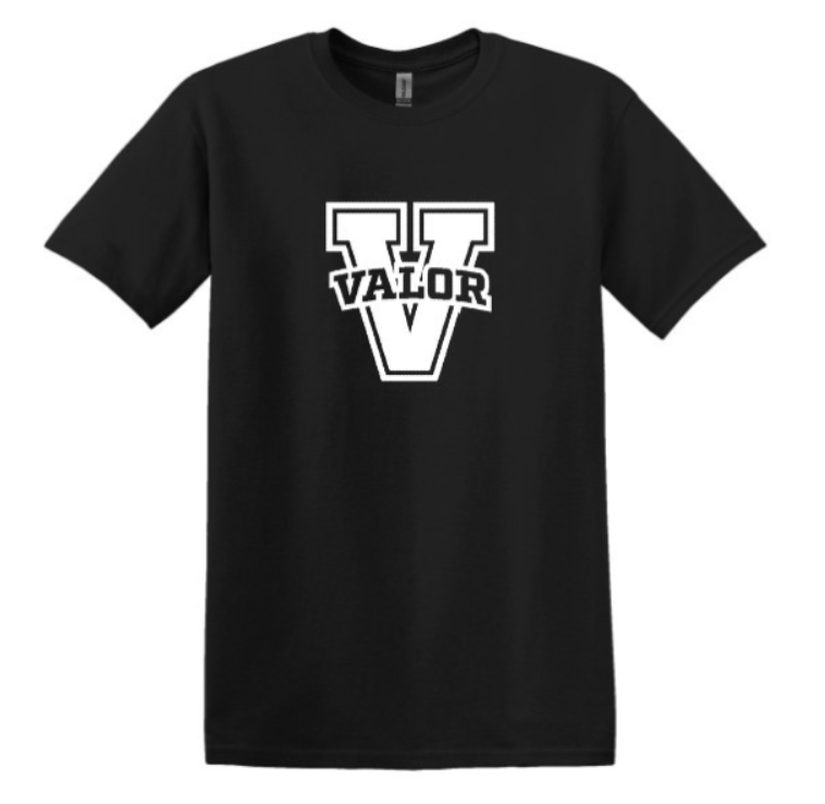 Essentials Black Out Valor V Short Sleeve