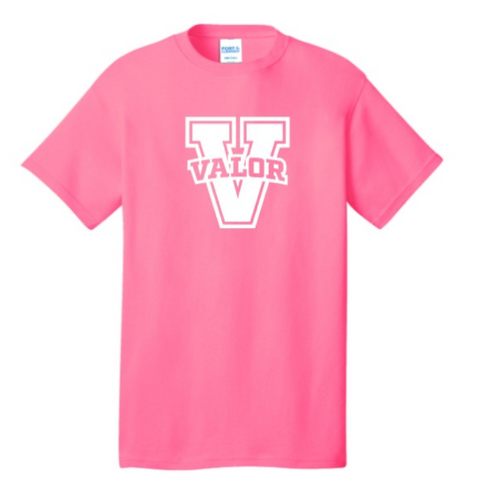 Essentials Tee Neon Valor V Short Sleeve