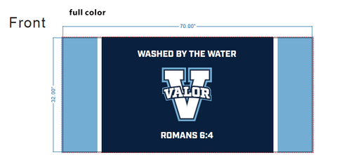 Baptism Beach Towel for Athletics